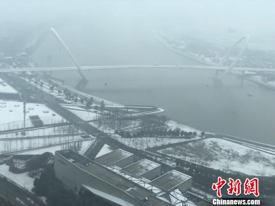 江南遭遇大雪突袭“一夜白头”