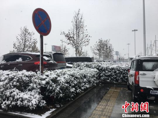安徽多地出现降雪积雪最深8厘米