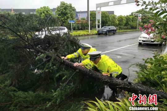 图为警方处理紧急警情。江苏警方 供图