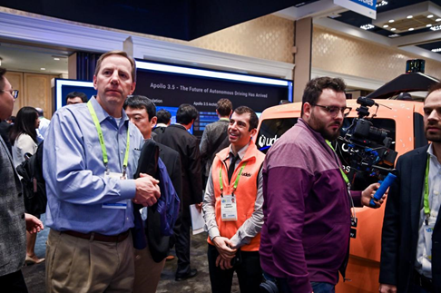 百度携最新版本Apollo3.5亮相2019CES