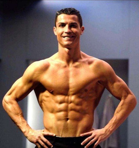 美媒评体坛身材最好25人：C罗高居第二 力压詹姆斯威少