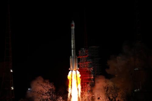 发射瞬间。图片拍摄：梁珂岩