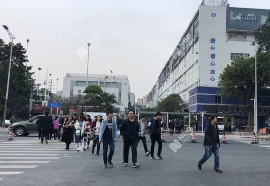  1月16日，富士康观澜科技园区。图片来源：每经记者 王晶 摄