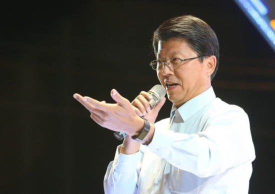 国民党台南市党部主委谢龙介。(图片来源:台湾《联合报》)