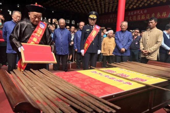 “南鲲鯓代天府”没抽出所谓“国运签”(图片来源:台媒)