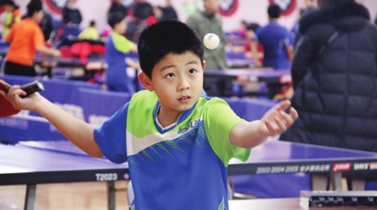 368名乒乓小将云集苏州 争夺中日青少年乒乓球挑战赛参赛资格