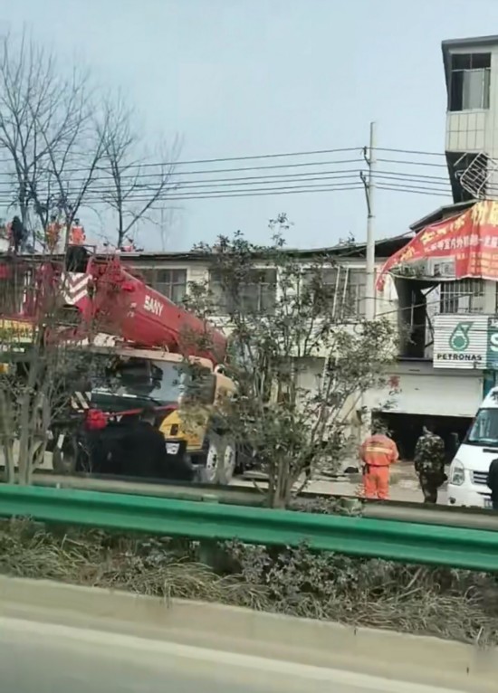 事故现场图。受访者供图