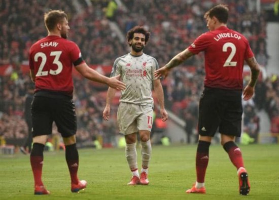 英超双红会利物浦2比1战胜曼联