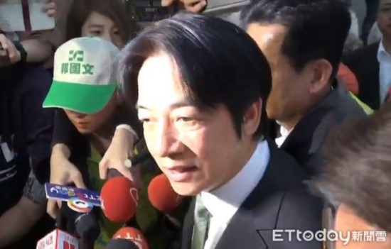 　　赖清德。（图片来源：台湾“东森新闻云”）