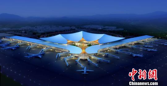 西藏拉萨贡嘎机场改扩建工程完成总体形象进度30%