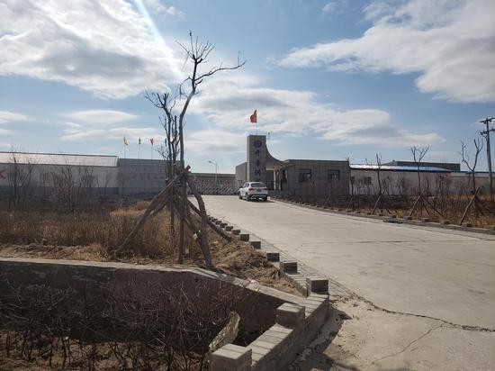 第一处案发现场,在开鲁县第二供水厂内。 新京报记者 张熙廷 摄