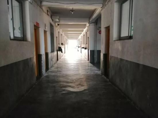  杨某淇宿舍楼内景