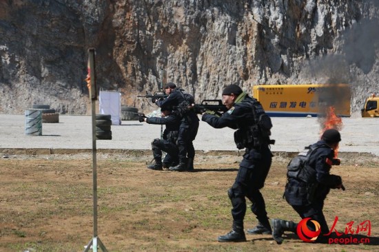 公安反恐运用射击