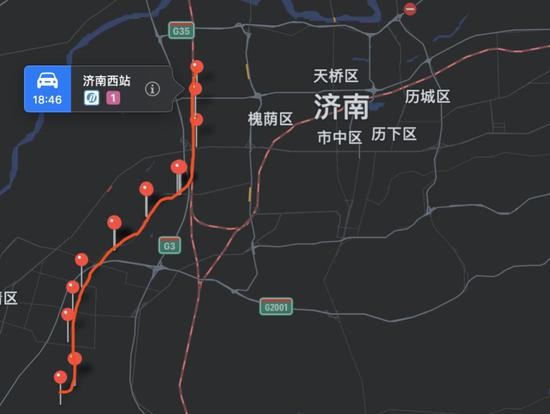 图片来源:高德地图