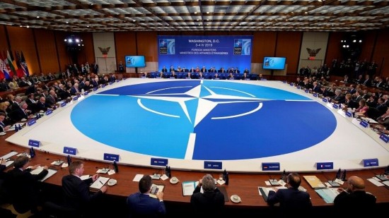 北约外长4日在华盛顿举行会议，图片来自路透社