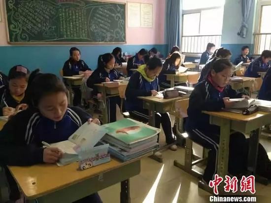 资料图：学生们在上课。　曾鼐　摄