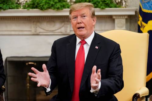 图为美国总统特朗普。新华社/路透