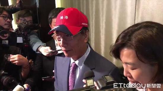 郭台铭或将争取国民党内提名。
