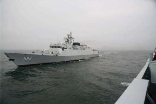 资料图片：中国海军泉州舰。（图片来源于网络）