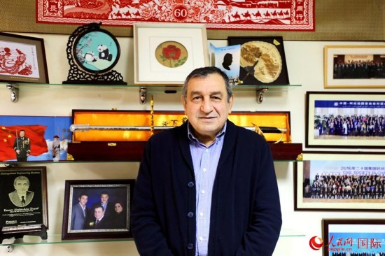 埃及前总理伊萨姆&middot;沙拉夫 （景玥 摄）