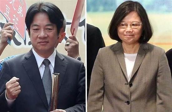 赖清德、蔡英文