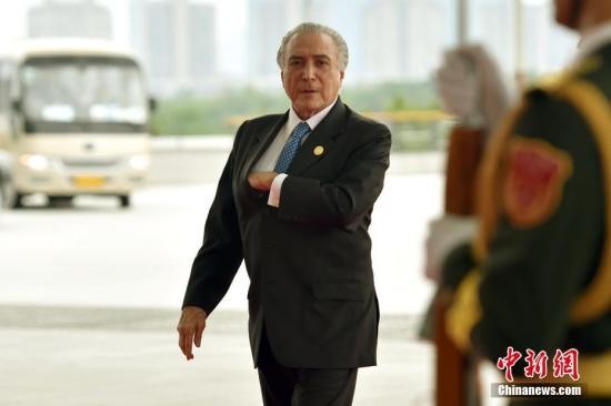 资料图：巴西前总统特梅尔。 中新社记者 金硕 摄