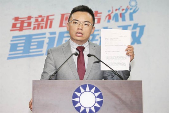 洪孟楷。（图片来源：台湾&ldquo;中时电子报&rdquo;）