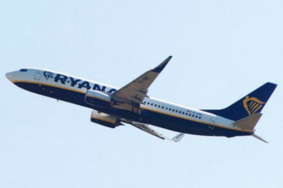 瑞安航空资料图(图:《每日邮报》)