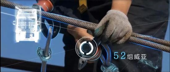 鸟巢上空的缆线与威亚 连接起来近40万米，可绕鸟巢400圈