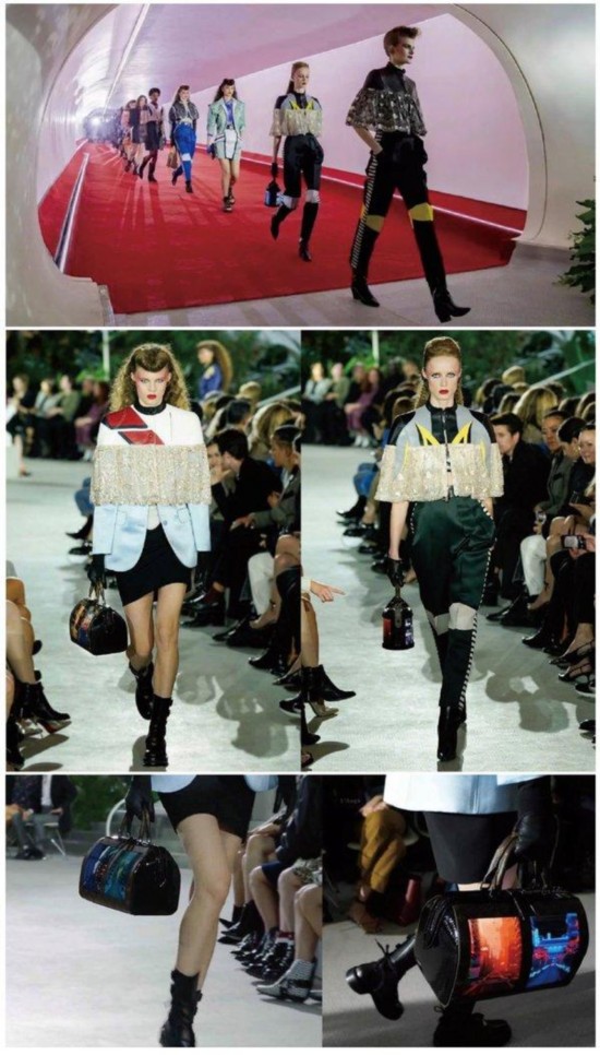 LV联合柔宇推出全球首款柔性屏手袋