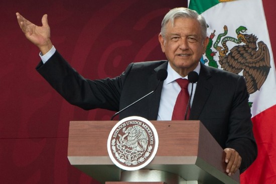 墨西哥总统奥夫拉多尔（法新社）