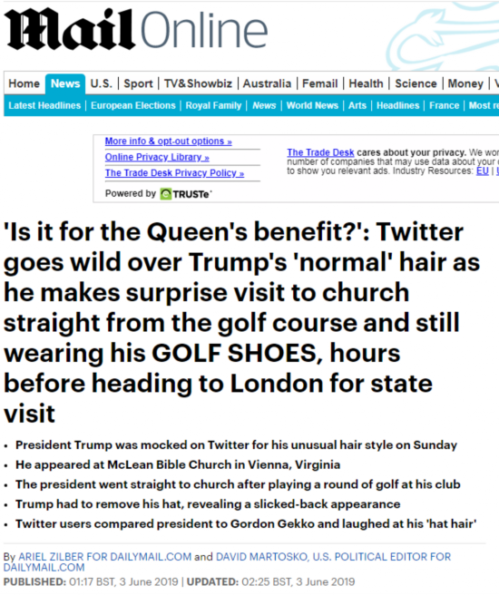 （《每日邮报》报道截图）