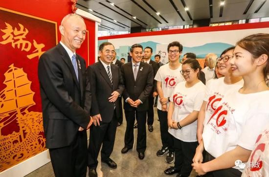与&ldquo;中日小大使&rdquo;共话中日友谊