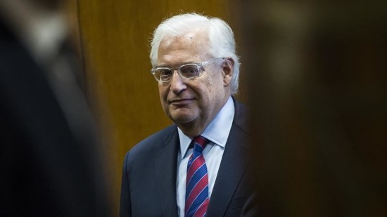 美国驻以大使大卫&middot;弗里德曼（阿纳多卢通讯社）