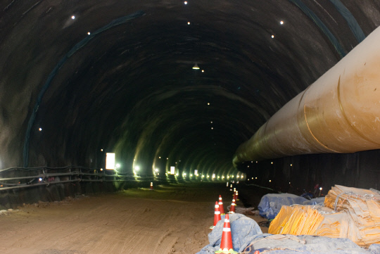 保宁海底隧道施工现场（韩国《大田日报》）