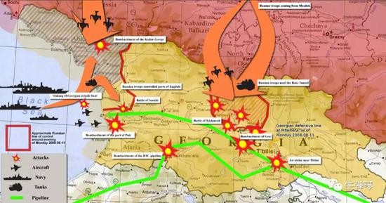 从高加索往南，就是中东。