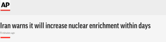 美联社报道截图