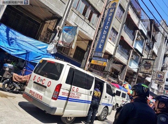 △图为被抢劫的银行现场