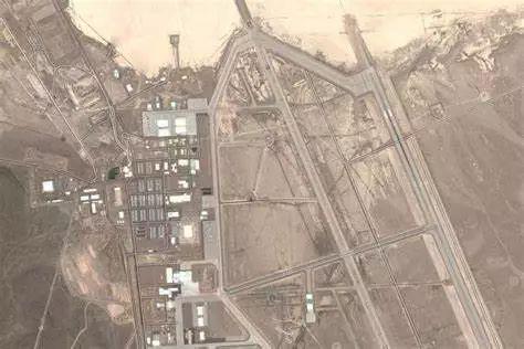  ▲美国空军&ldquo;51区&rdquo;基地卫星照片