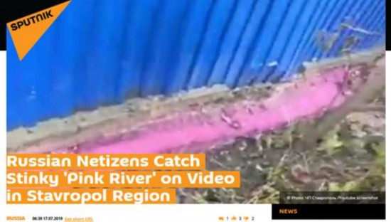  俄罗斯卫星通讯社报道截图