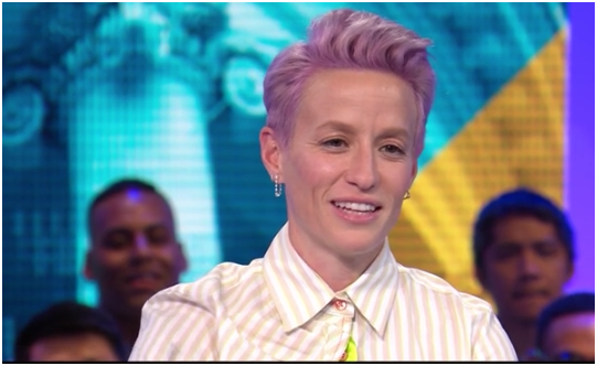 （美国女足副队长拉皮诺。图源：CNN）