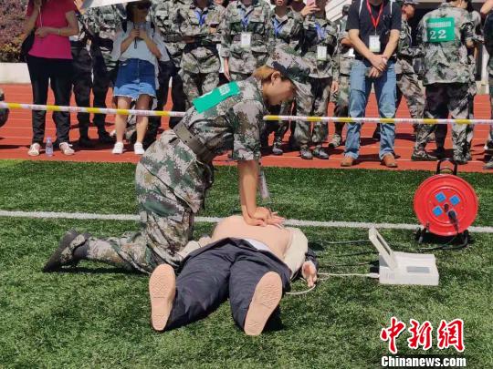 2019年福建省大学生军事技能比武活动福州举行