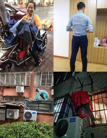 向台风天最美的身影致敬！坚守岗位不惧风雨