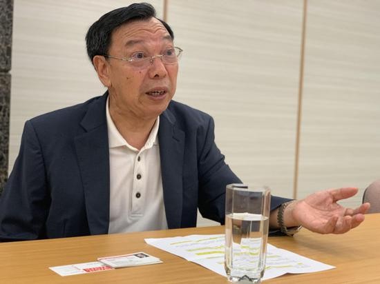 香港中华进出入口商会副会长兼秘书。摄影：环球时报记者陈青青