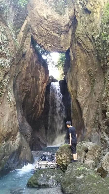 △周康云失事的摩托车