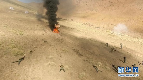 （图文互动）（9）中吉&ldquo;合作－2019&rdquo;联合反恐演练结束