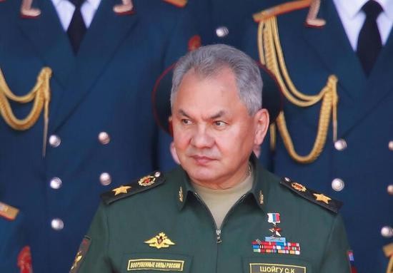 (谢尔盖·绍伊古。图源:路透社)