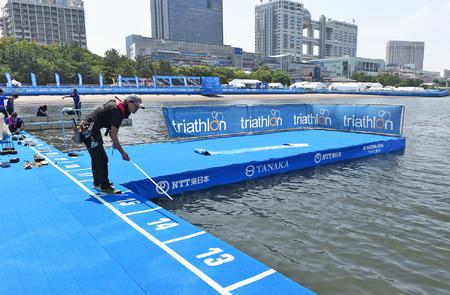  东京台场海滨公园水质不达标（日本&ldquo;日刊运动&rdquo;网站）