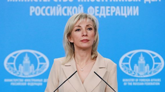 俄罗斯外交部发言人扎哈罗娃 图自俄新社