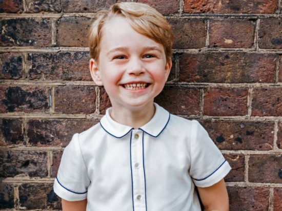 　英国乔治王子（图源：路透社）